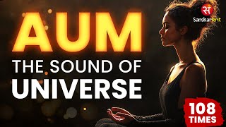 Powerful AUM Chanting  108 Times with Relaxing Meditation Music [upl. by Israeli]