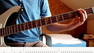 Kings of Leon  Supersoaker Bass Tutorial with TABS [upl. by Odnumyer]