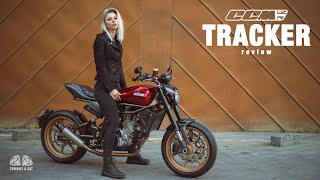 Unleashing The Thrills  CCM Tracker British Motorcycle Review [upl. by Gonick]