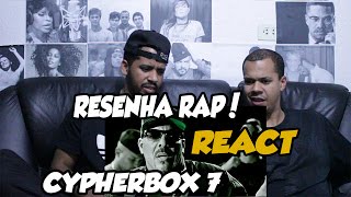 RESENHA RAP  Cypherbox 7  ADL CHS Coruja BC1 amp Dexter  quotPRAGMÁTICOquot Prod Leo [upl. by Lopes]