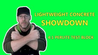 Making Lightweight Concrete With Perlite 41 [upl. by Pufahl]