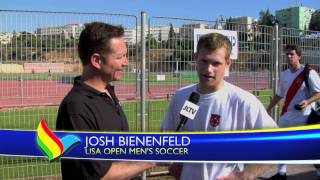 Maccabiah Israel Jewish Games 2009  Josh amp Tracy Bienenfeld  JLTV [upl. by Atwood748]