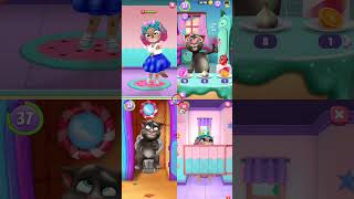 america mytalkingtom talkingtom2gameplaylevel100 shortvideo talkingtom cat talkingangela [upl. by Yedoc]