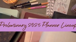 Preliminary 2025 Planner Lineup [upl. by Edlyn678]