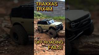 Traxxas TRX4M Rollovers Watch the epic fails [upl. by Nauj]