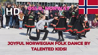 Joyful Norwegian Folk Dance by Talented Kids [upl. by Harrison]