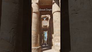 ♡ The Hypostyle Hall of Karnak Temple ♡ Egypt AncientEgypt Luxor travel tour tourguide [upl. by Notyalk]