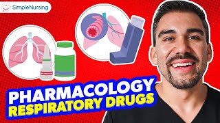 Pharmacology  Respiratory drugs Memorization Tips for Nursing Students RN PN MADE EASY [upl. by Chemaram]