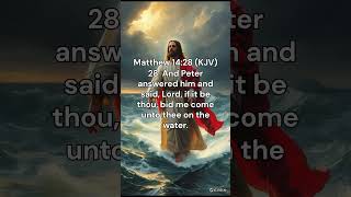 WALK ON THE WATER  rapture facts endtimesmotivation miracle [upl. by Aihsi]