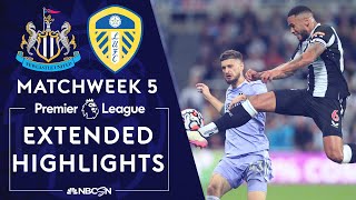 Newcastle v Leeds United  PREMIER LEAGUE HIGHLIGHTS  9172021  NBC Sports [upl. by Aihsyla677]