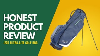 IZZO UltraLite Golf Bag  Honest Product Review [upl. by Aynek]