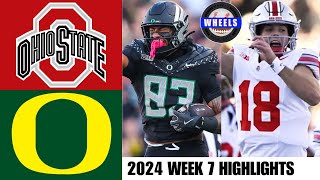 2 Ohio State vs 3 Oregon CRAZY GAME  Full Game Highlights  2024 College Football Highlights [upl. by Ahsima]