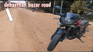 debasthan bazar road ka halot karao hai 😭 bazar virelvideo motovlog abdulgani youtubeshorts [upl. by Enelime]