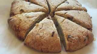 Vegan Tapas Snack Lo Carb Vegan amp Gluten Free Orange Cranberry Scones [upl. by Fendig]