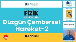 Düzgün Çembersel Hareket2  8FASİKÜL AYT  2024 [upl. by Liberati]