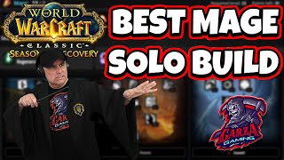 Best SOLO MAGE BUILD Become Immortal  WOW Season Of Discovery [upl. by Ehlke880]