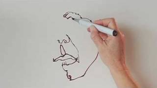 Continuous Line Contour Drawing Lesson [upl. by Dwaine927]