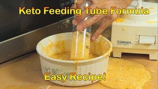 Keto Feeding Tube Formula Recipe EASY [upl. by Alwitt604]