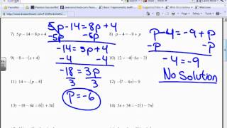 Algebra I Solving Multistep and Literal Equations [upl. by Akirehs]