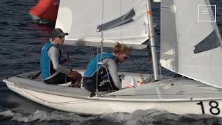 Race day 2 highlights  2022 420 amp 470 Junior Europeans [upl. by Sinnoda]