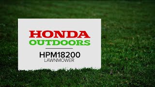 HPM18200 Honda Powered Mower [upl. by Carlee]