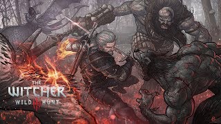 「The Witcher 3」Guarded Treasure Velen Leshen Battle Low Level PS4 Pro [upl. by Oremor]