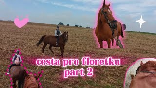 part 2  cesta pro floretku  plavení v louži  4 hodinová cesta [upl. by Vaenfila]