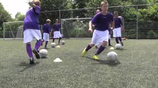 SoccerX Academy training kampioen van Nederland 2010 E en Dpupillen [upl. by Knah]