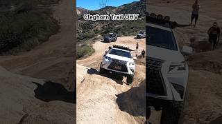 One of many challenges at Cleghorn trail OHV in Southern California gx460 lexus 4wd offroad [upl. by Mic]