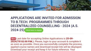 Decentralised counseling Notice Date Out😱  Very Few Seats left ❌  WBJEE 2024 [upl. by Adnylem791]