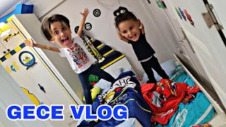 EFE VE EMİR İLE GECE VLOG [upl. by Satterfield]