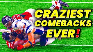 Craziest Comebacks in NFL History [upl. by Thomey]