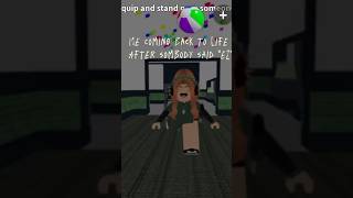 me coming back to life after sombody said easy roblox edit mm2 [upl. by Rambow]