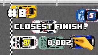 The Closest Finish In Draftmaster 2 History Draftmaster 2 Talledega Gameplay [upl. by Elleiad]