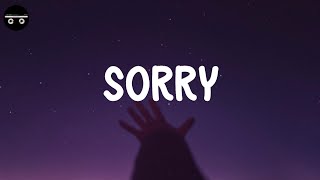 Justin Bieber  Sorry Lyric Video [upl. by Hiltner631]