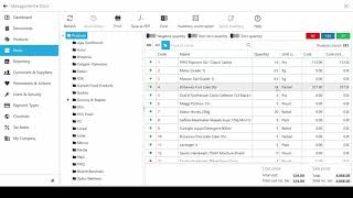 Tutorial How To add Purchase Stock in Aronium [upl. by Fia590]