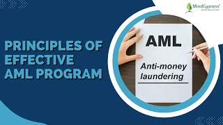 Anti Money Laundering  Principles Of Effective AML Program [upl. by Fotina]