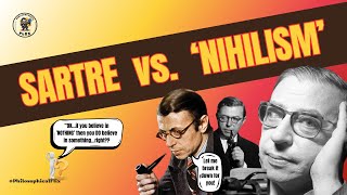 The Clash of Ideas Sartre vs Nihilism [upl. by Yelnoc368]