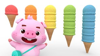 Aprende Colores con Helados 🍧 3D  Colores para Niños  Lotty Friends [upl. by Westley546]