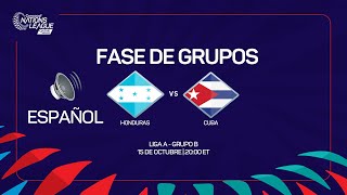 Liga de Naciones Concacaf 202324  Honduras vs Cuba [upl. by Nauqe850]