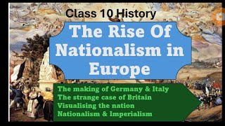 Class 10  ch1 The rise of nationalism in Europe  history  final  part7 ncert textbook [upl. by Eibrik]