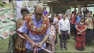 Fijian Minister for Infrastructure officiates at commissioning of Gusuisavu Water Project [upl. by Genet]