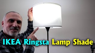 IKEA Ringsta Lamp Shade Assembly amp Installation [upl. by Nathanoj747]