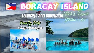 Boracay Island Philippines  Fairways and Bluewater Boracay  Dmall Boracay  Puca Beach [upl. by Llerut]