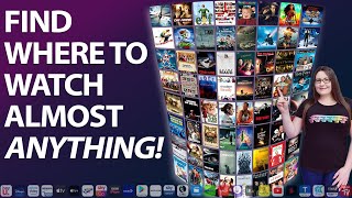 FIND WHERE TO WATCH ALMOST ANYTHING WITH THIS AMAZING FREE APP [upl. by Fiore]