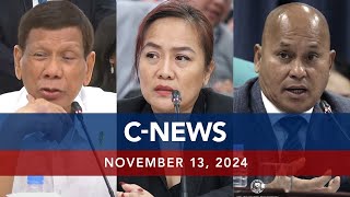 UNTV CNEWS  November 13 2024 [upl. by Aralomo]