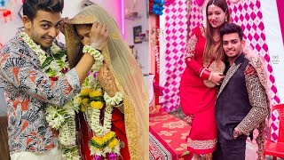 Shalini suryavanshi shadab khan marriage full video Himachal me hui shadi [upl. by Nahtanohj870]