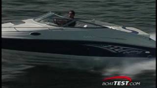 Rinker 232 Captiva Cuddy Bowrider Boats Performance Test  By BoatTestcom [upl. by Nickelsen]