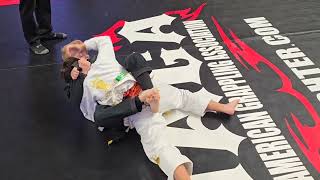 BJJ Gi Kids Children  31082024  Armbar  ALEC vs YAMINE  NAGA Amsterdam Grappling Championship [upl. by Arerrac]