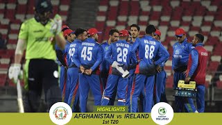 Highlights Afghanistan vs Ireland  1st T20  Afghanistan vs Ireland in India 2019 [upl. by Meris]